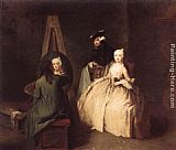 Painter in his Studio by Pietro Longhi